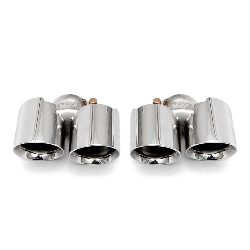 Fabspeed Porsche 997 Carrera Deluxe Quad-Style Tips (05-08) (FS.POR.997S.QDTP)