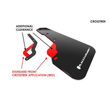 Load image into Gallery viewer, Rally Armor Red Mud Flap/White Logo for 2018-2019 Subaru Crosstrek (MF46-FTLT-RD/WH)