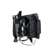 Load image into Gallery viewer, ANZO USA 2007-2013 Chevrolet Silverado 1500 Projector Headlights w/ Halo Black (111200)