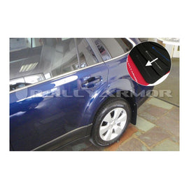 Rally Armor Black Mud Flap/Grey Logo for 2010-2014 Subaru Outback (MF16-UR-BLK/GRY)