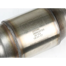 Load image into Gallery viewer, aFe Twisted Steel 3in 304 Stainless Steel Mid Pipe w/ Cat for 14-18 Chevrolet Corvette C7 & Z06 (48-34130-1YC)