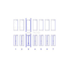 Load image into Gallery viewer, King Engine Bearings Main Bearing Set for 1971 American Motors Ambassador (MB 763SI 030)