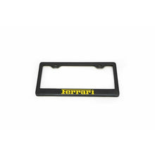 Load image into Gallery viewer, Fabspeed Carbon Fiber License Plate Frames (FS.FER.CFLPFW)