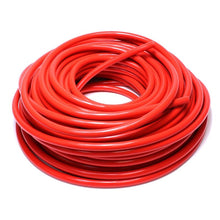 Load image into Gallery viewer, HPS 1/8" ID Red high temp reinforced silicone heater hose 50 feet roll, Max (HTHH-013-REDx50)
