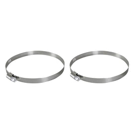 aFe Cold Air Intake Worm Gear Clamp, SAE #080 (3-1/2 IN ID to 5-1/2 IN ID Range) Pair (59-01018-MA)