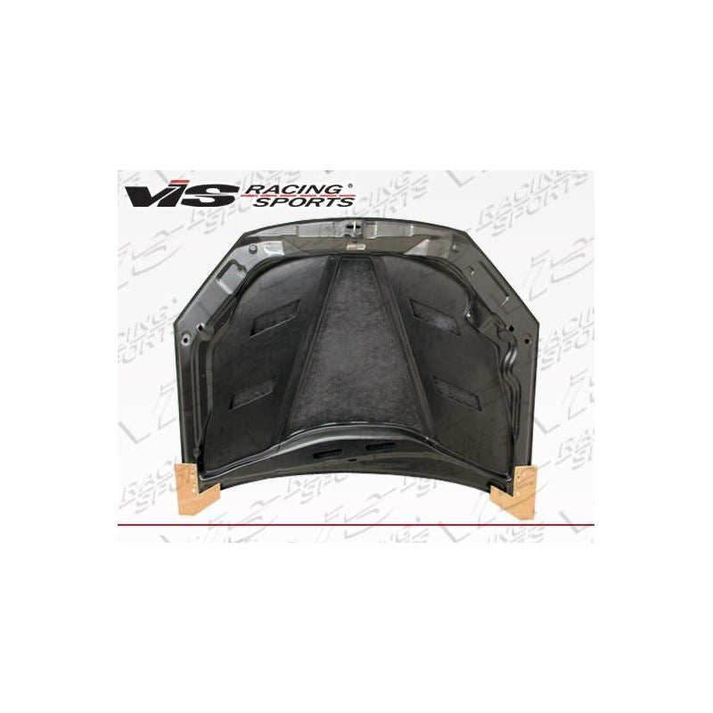 VIS Racing AMS Style Black Carbon Fiber Hood (13HYGEN2DAMS-010C)