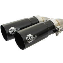 Load image into Gallery viewer, aFe Rebel Series 3 IN to 2-1/2 IN 409 Stainless Steel Cat-Back Exhaust w/Black Tip (49-43080-B)