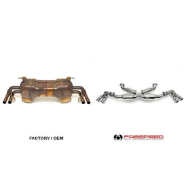 Fabspeed Audi R8 V8 Supersport X-Pipe Exhaust System (07-12) (FS.AUD.R8V82.SS)