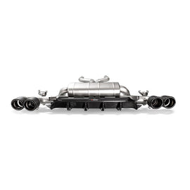 Akrapovic 18+ BMW M5 (F90) Rear Carbon Fiber Diffuser - High Gloss w/ Red/White Logo (DI-BM/CA/5/G/RS)