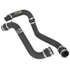 aFe BladeRunner 3 IN Aluminum Hot and Cold Charge Pipe Kit Black (46-20114-B)