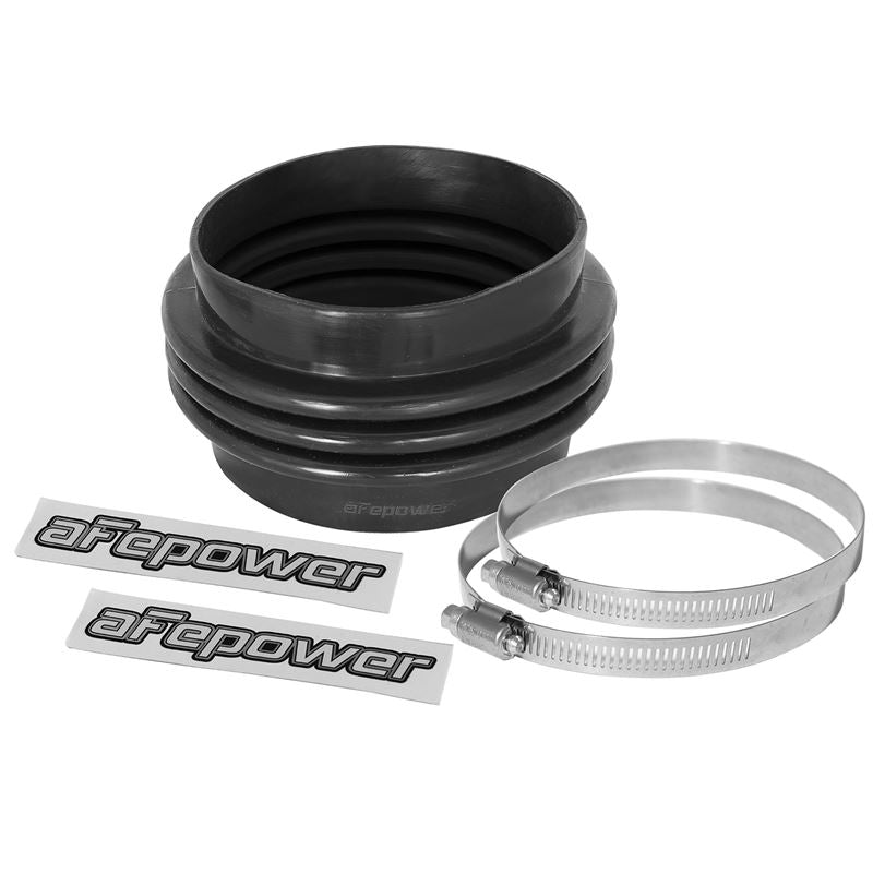 aFe Cold Air Intake System (5 IN ID x 3 IN L) Straight Coupler w/ Hump - Black (59-00039)