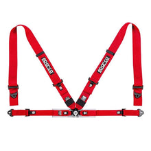 Load image into Gallery viewer, Sparco 3" 4-Point Steel Competition Harness (04716M1)
