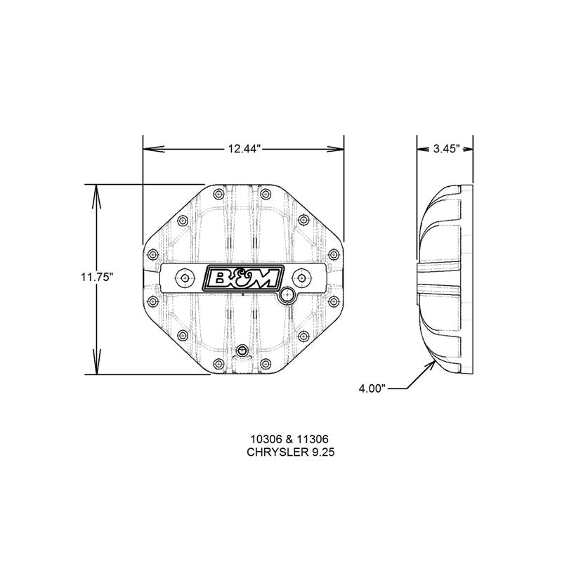 B&M Racing Differential Cover (11306)