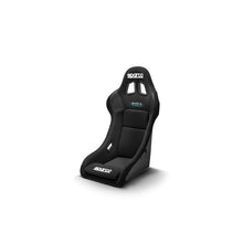 Load image into Gallery viewer, Sparco EVO S QRT Racing Seats, Black/Black Cloth with Black Stitch (008024RNR)