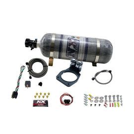 Nitrous Express 10-15 Chevrolet Camaro Nitrous Plate Kit (50-150HP) w/12lb Bottle (20931-12)