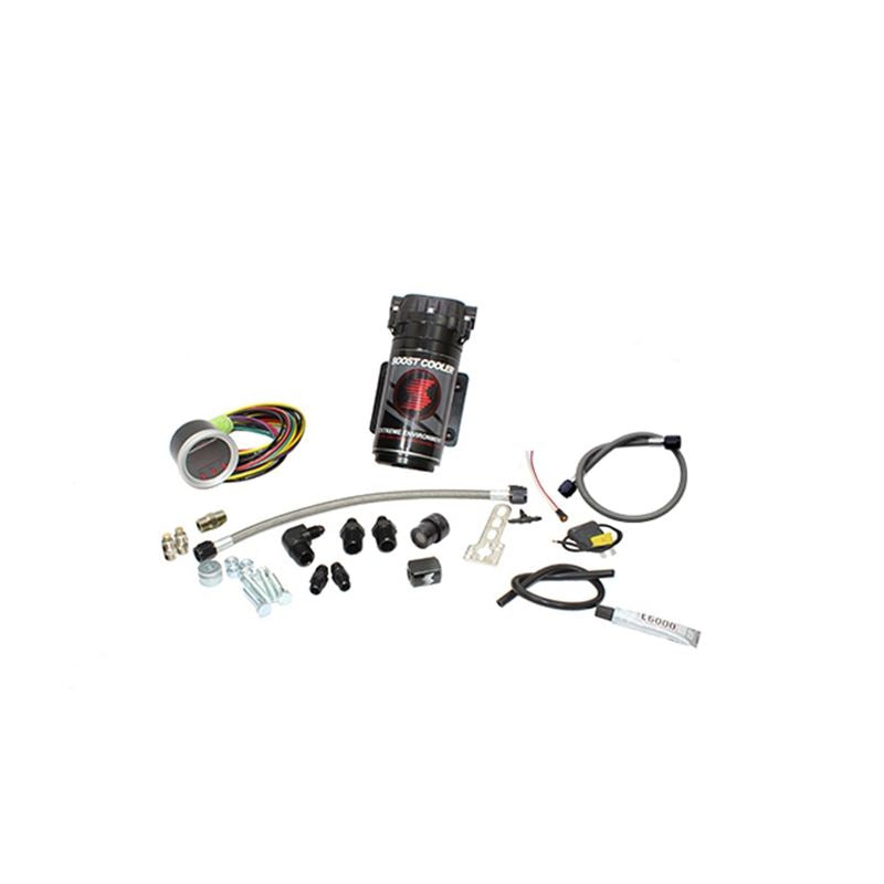 Snow Performance Stg 2 Boost Cooler F/I Prog. Water Injection Kit (SS Braided 4AN Fitting) - No Tank (SNO-210-BRD-T)