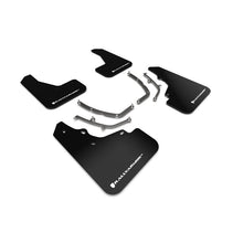 Load image into Gallery viewer, Rally Armor Black Mud Flap/White Logo for 2019-2020 Mazda 3 (MF61-UR-BLK/WH)