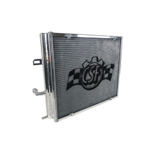 Load image into Gallery viewer, CSF Cooling - Racing & High Performance Division BMW F3X/F2X B58/B48 Triple-Pass Heat Exchanger w/ Rock Guard - Silver (8131)