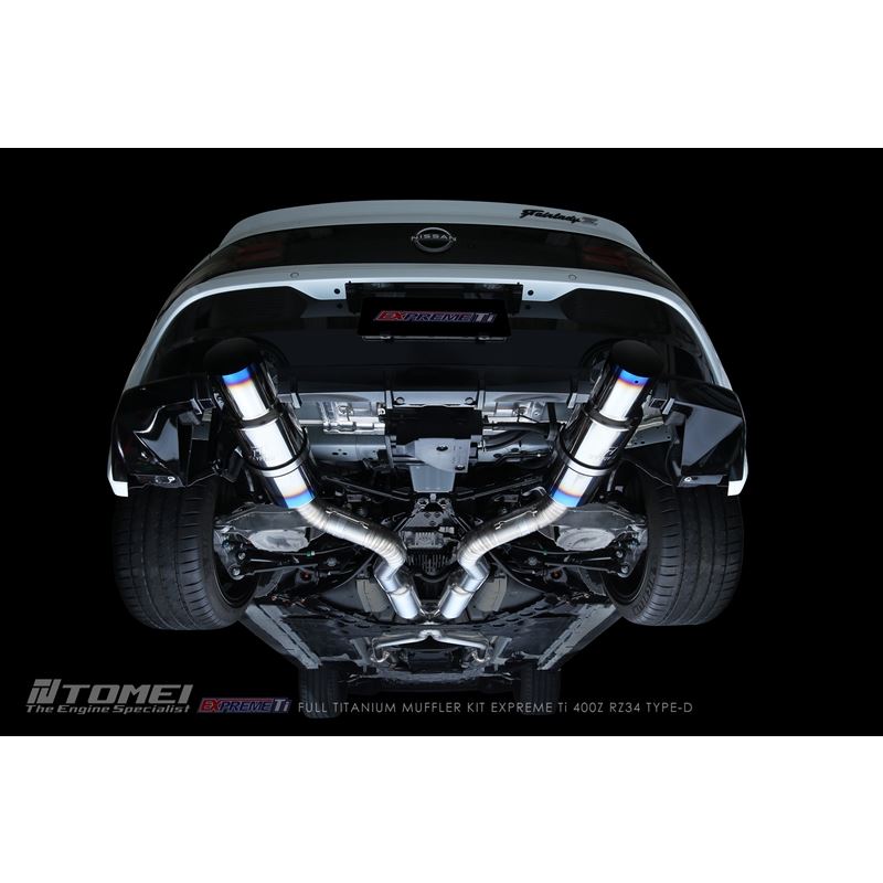 TOMEI FULL TITANIUM MUFFLER EXPREME Ti 400Z RZ34 TYPE-D (TB6090-NS21D)