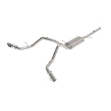 aFe Apollo GT Series 3 IN Cat-Back Exhaust System w/ Dual Rear-Side Exit Polish Tips for 2009-2018 Chevrolet Silverado 1500(49-44134-P)