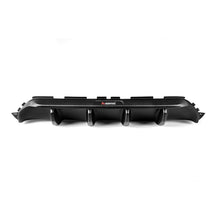 Load image into Gallery viewer, Akrapovic 18+ BMW M5 (F90) Rear Carbon Fiber Diffuser - Matte w/ Gray Logo (DI-BM/CA/5/M/RS)