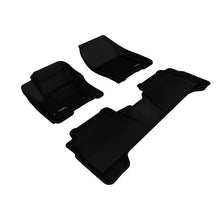 Load image into Gallery viewer, 3D Maxpider KAGU Floor Mat, BLACK, 1ST ROW/2ND ROW (L1FR05601509)