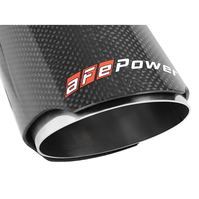 aFe MACH Force-Xp 304 Stainless Steel Clamp-on Exhaust Tip Carbon Fiber (49T25354-C07)