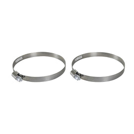 aFe Cold Air Intake Worm Gear Clamp, SAE #064 (2-1/2 IN ID to 4-1/2 IN ID Range) Pair (59-01016-MA)