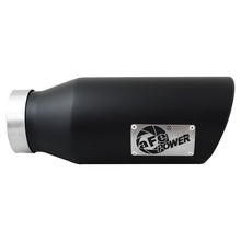 Load image into Gallery viewer, aFe MACH Force-Xp 409 Stainless Steel Clamp-on Exhaust Tip Black (49T40601-B15)