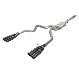 aFe Vulcan Series 304 Stainless Steel Cat-Back Exhaust System w/ Black Tip (49-34102-B)