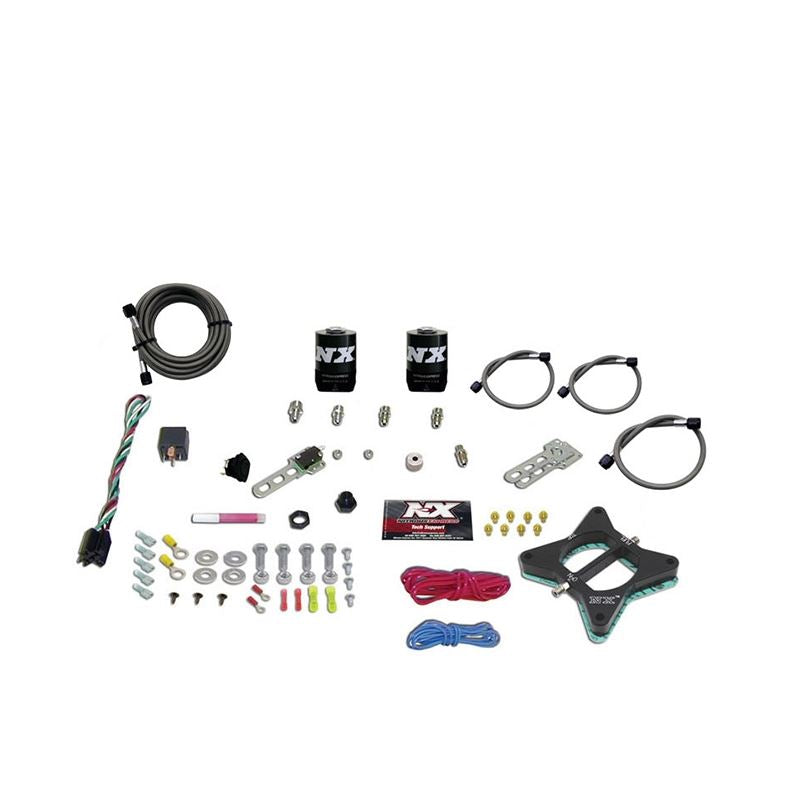 Nitrous Express 96-04 Ford Mustang 4.6L 2 Valve Nitrous Plate Kit (50-150HP) w/o Bottle (20946-00)