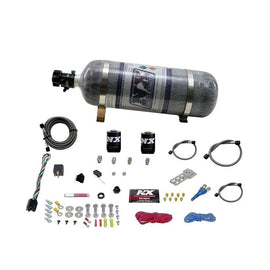 Nitrous Express Dodge EFI Race Single Nozzle Nitrous Kit (100-250HP) w/Composite Bottle (20316-12)