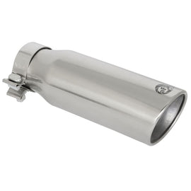 aFe MACH Force-Xp 304 Stainless Steel Clamp-on Exhaust Tip Polished Rear Exit (49T30404-P121)