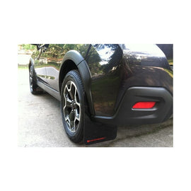 Rally Armor Black Mud Flap/Grey Logo for 2013-2015 Subaru XV Crosstrek (MF26-UR-BLK/GRY)