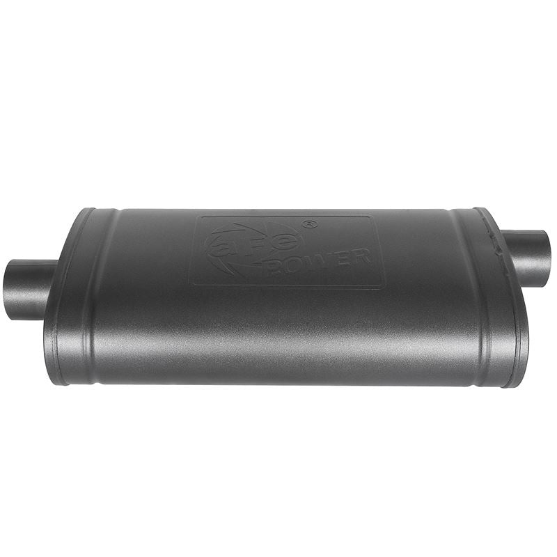 aFe MACH Force-Xp 409 Stainless Steel Muffler w/ High-Temp Metallic Black finish (49M00016-B)