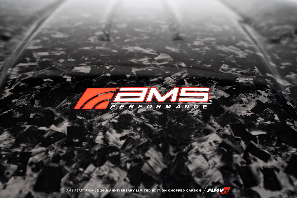 AMS Performance Toyota GR Supra Chopped Carbon Fiber Engine Cover – 20th Anniversary Limited Edition (AMS.38.06.0001-2)