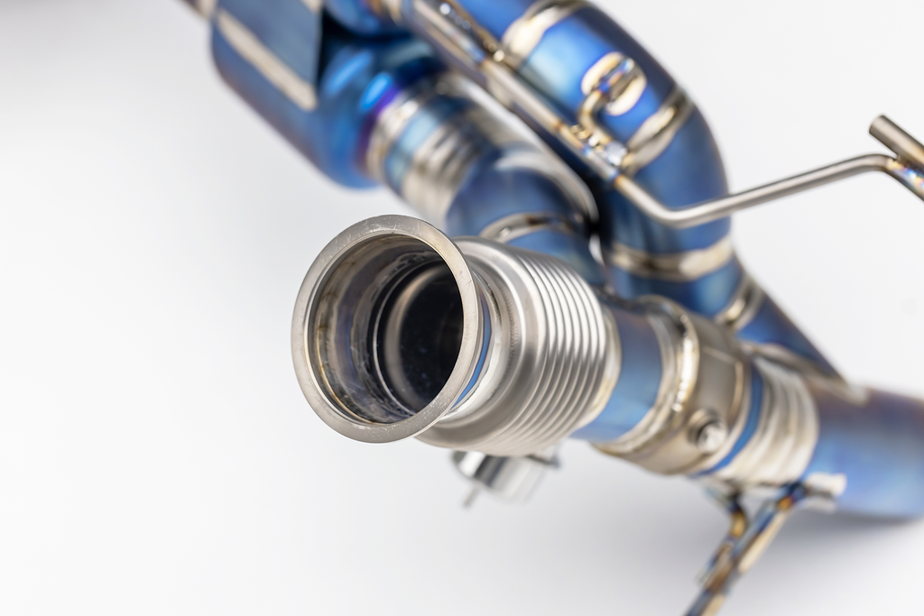 VF Engineering Titanium Catback Exhaust System - 2019-2022 Lamborghini (SVJ/Ultmae) - Valved  (VFE.LAM.SVJ.TIV)