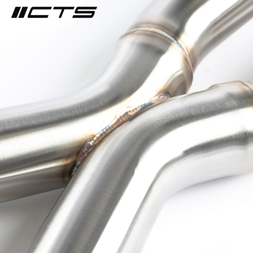 CTS Turbo BMW S58 F97/F98 X3M/X4M Resonator Delete Kit (CTS-EXH-TP-0026)