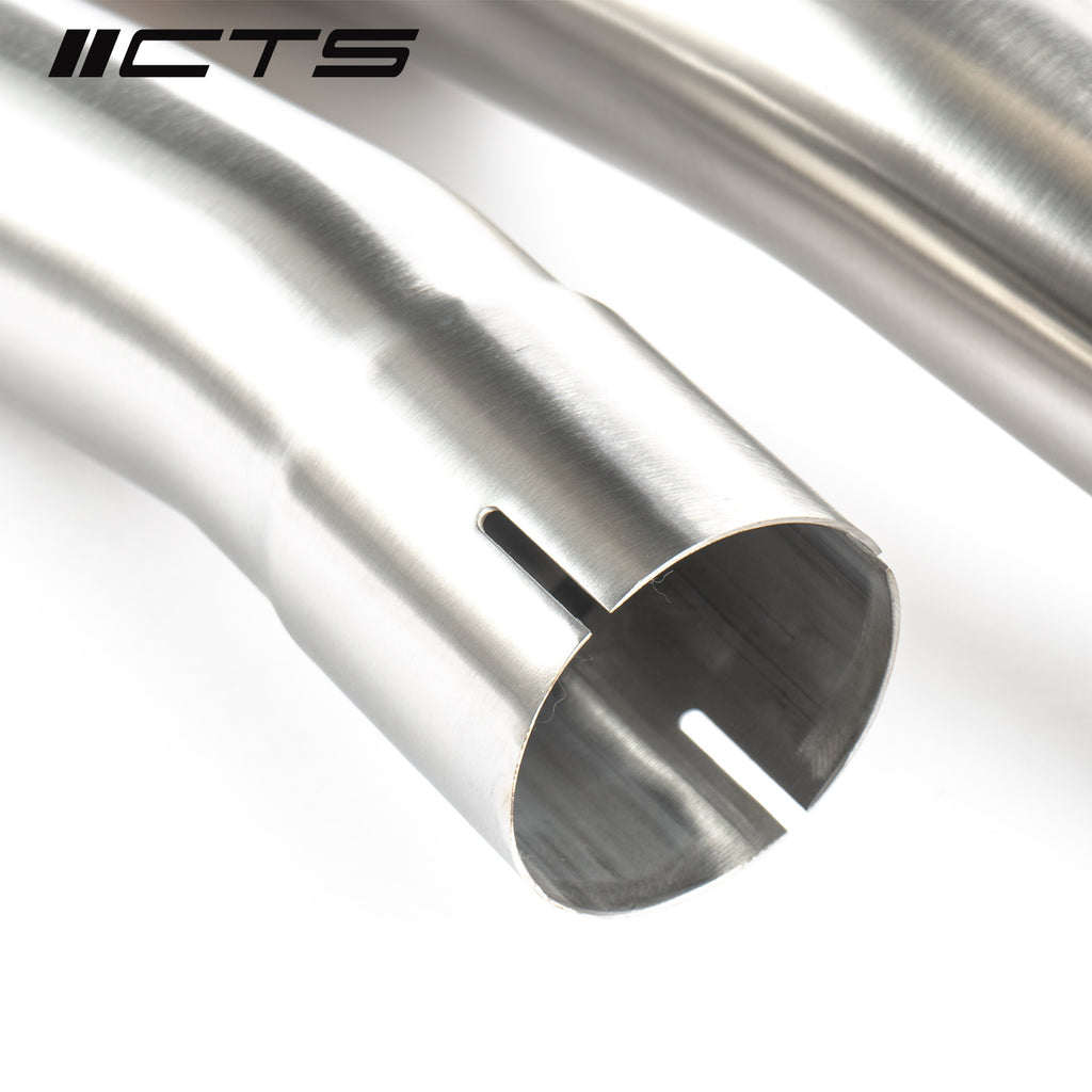 CTS Turbo BMW S58 F97/F98 X3M/X4M Resonator Delete Kit (CTS-EXH-TP-0026)