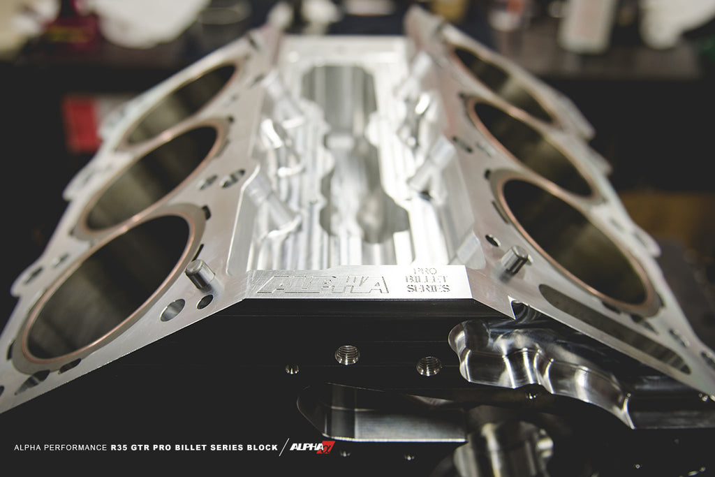 AMS Performance R35 GT-R CNC Billet VR38 Engine Block (ALP.07.04.0101-3)