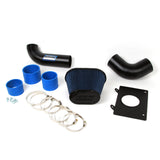 BBK 86-93 Mustang 5.0 Cold Air Intake Kit - Fenderwell Style - Blackout Finish (15575)