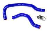 HPS Blue Reinforced Silicone Radiator Hose Kit Coolant for Honda 88-91 Civic w/ B16 (57-1016-BLUE)