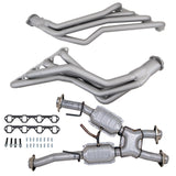 BBK 79-93 Ford Mustang 5.0L 1-5/8 Long Tube Headers w/High Flow Catted X-Pipe (Ti Ceramic) (15312)