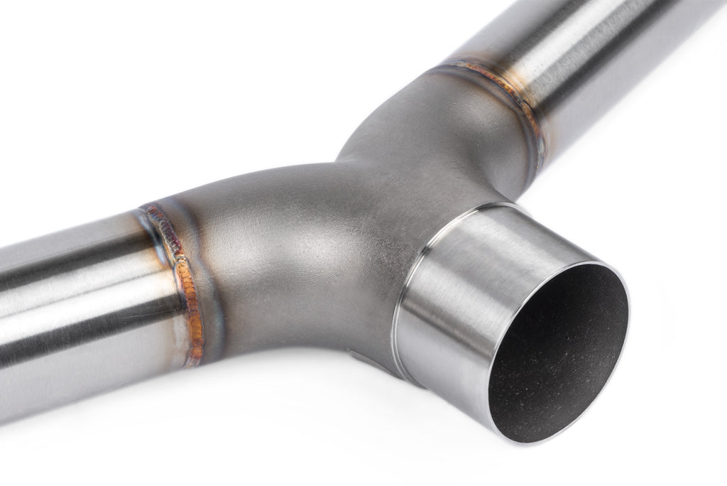APR Catback Exhaust System (w/ Front Muffler) - GTI TRC (MK7.5) (CBK0039)