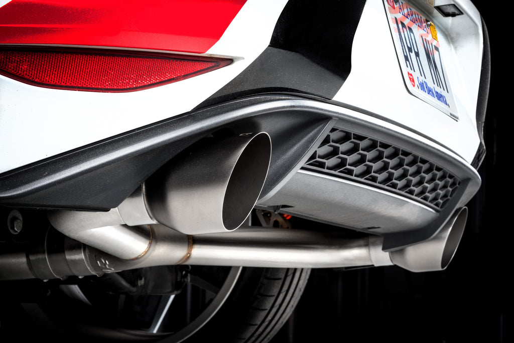 APR Catback Exhaust System (w/ Front Muffler) - GTI TRC (MK7.5) (CBK0039)