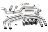 APR Catback Exhaust System (Valveless) - S3 Sedan (8V) (CBK0019)
