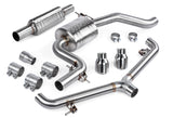APR Catback Exhaust System (w/ Front Muffler) - GTI (MK6) (CBK0045)