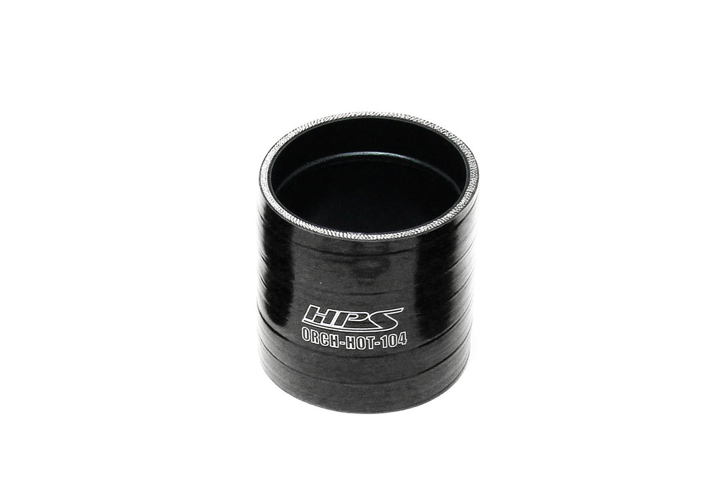 HPS Performance Silicone Hot Side Intercooler Boot Black (ORCH-104-BLK)