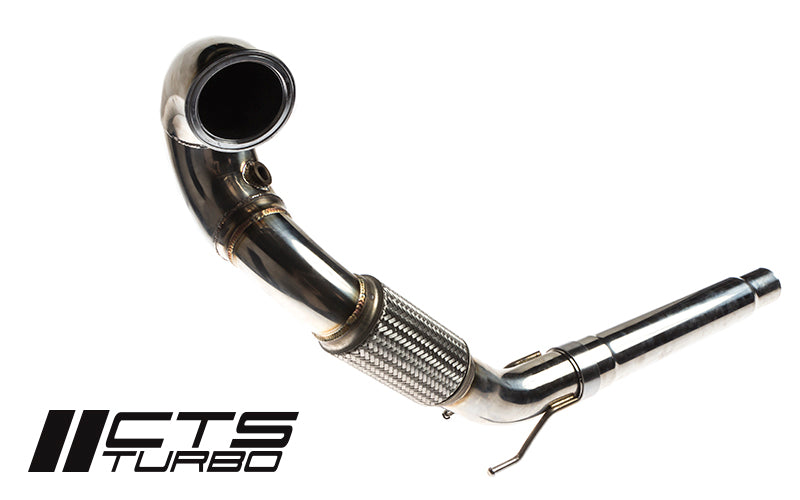 CTS Turbo MQB FWD Exhaust Downpipe (MK7/MK7.5 Golf, GTI, GLI, A3 FWD) (CTS-EXH-DP-0014)