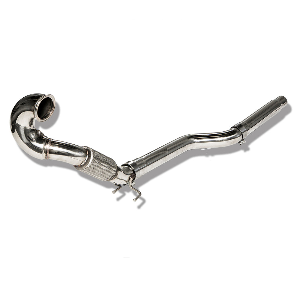 CTS Turbo MQB AWD Exhaust Downpipe (MK7/MK7.5 Golf AWD, Golf R, A3/S3/TT/TT-S Quattro) (CTS-EXH-DP-0015)